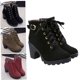 thumbnail image 4 of BEADCEST Rough Heels Shoes Femeninos En Negro Gamuza Ideales Para Trabajo Fiesta Y, 4 of 8