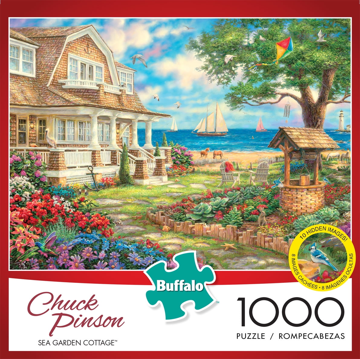 Buffalo Games Chuck Pinson Sea Garden 1000 Pieces Jigsaw Puzzle - Walmart.com