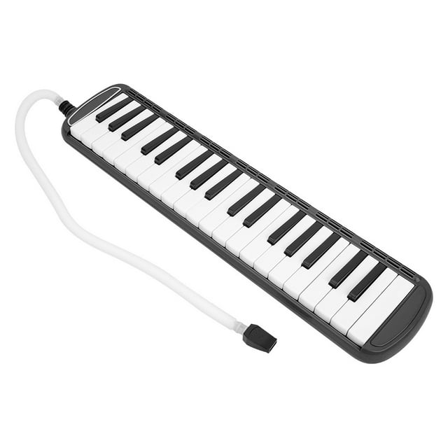 Wind Musical Instrument Air Piano Melodica Instrument, Melodica, For Beginners Kids Black