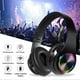 thumbnail image 2 of Wireless Bluetooth 5.1 Headphones Noise Cancelling Over Ear Stereo Earphones, 2 of 5