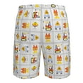 thumbnail image 6 of Naloa Construction Equipments Worker Men's Beach Shorts, Surfing shorts, Swim trunks, Quick Dry Swim Trunks for Surfing Beach Fun - Medium, 6 of 9