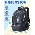 thumbnail image 2 of Mochila BLUEFAIRY Kids para niños de primaria de 17 pulgadas, 2 of 9