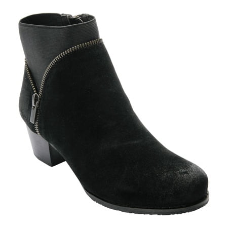 russity zippered booties