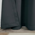 thumbnail image 3 of Superior Solid Blackout Curtain Set of 8, 52" x 120", Grey, 3 of 10