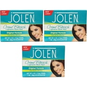 Jolen Creme Bleach Lightens Dark Hair Original Formula Kit, - 3 Pack