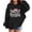 Black, variant on Boys Girls Christmas Hoodie Long Sleeve Merry Christmas Graphic Hooded Sweatshirt with Pockets Kids Pullover Tops 2-13 Years