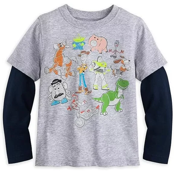 Disney Pixar Toy Story 4 Layered T-Shirt for Kids Size 2