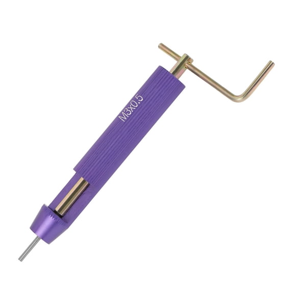 Coiled Wire Thread Inserts M3 x 2D, Repair Damaged Threads with 50pc Installation Set