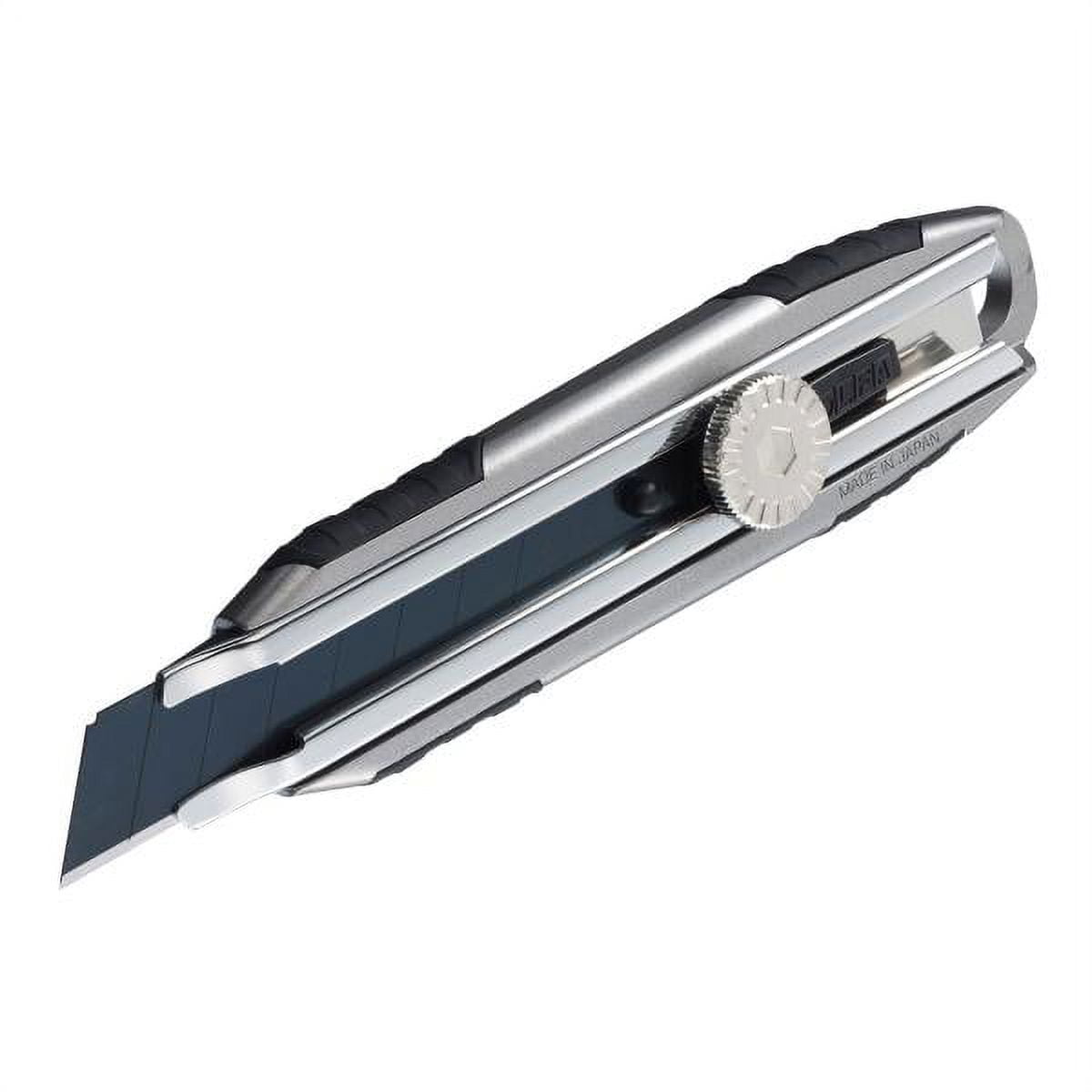 Olfa MXP-AL Die-Cast Aluminum, Rubber Grip Auto-Lock Utility Knife