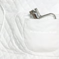thumbnail image 3 of KITCHENAID Fitted Tilt-Head Solid Stand Mixer Cover with Storage Pocket, Quilted 100% Cotton, White, 14.4"x18"x10", 3 of 10