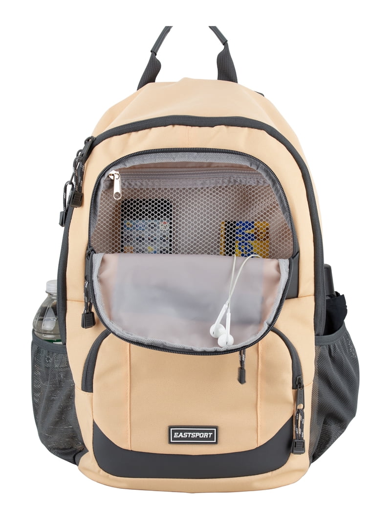 Eastsport Unisex Commuter Tech Backpack, Apricot Ice - Walmart.com