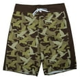 thumbnail image 1 of Duck Dynasty - Duck Camo Print Brown Board Shorts, 1 of 2