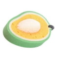 thumbnail image 4 of DOLITY Colorful Sponge Dishwashing Pad Cleaning Brush Kitchen Decor Cleaning Supplies Mango, 4 of 9