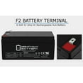 thumbnail image 4 of ML3-12 12V 3.4AH Sealed Lead Acid (SLA) Battery for BP3.6-12 - 4 Pack, 4 of 6