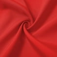 thumbnail image 5 of ZHENHONG T Shirts for Women,Plain Half Rolled Sleeve Chiffon Shirts V Neck Drop Shoulder Loose Tops,Red Women Blouses, 5 of 7