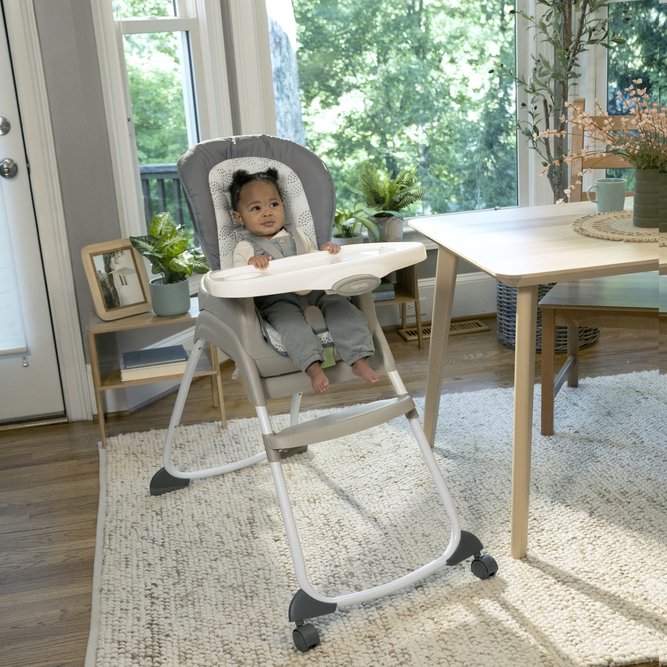 Ingenuity Full Course 6-in-1 High Chair, Astro Gray photo 7