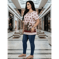 thumbnail image 4 of Blusa Moderna para Mujer, Corte Suelto y Cómodo con Diseño Estampado, Perfecta para Outfit Casual, 4 of 5