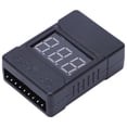 thumbnail image 1 of Probador de voltaje de batería de litio, 10 piezas Batería de litio baja Batería de litio Alarma de bajo voltaje Probador de batería Tecnología avanzada VoborMX herramienta, 1 of 8