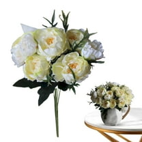 Clearance! Artificial Peony Flowers Peony Flowers Faux Peonies with Hydrangea Flower Bouquets for Wedding Home Decor Floral Arrangements Table Centerpieces
