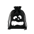 thumbnail image 6 of 50PC Halloween Burlap Bags Burlap Candy Bags Treat Bags with Drawstrings for Halloween Party Supplies, Drawstring Trick or Treat Burlap Gift Bags,3.9x5.5 Inch, 6 of 9
