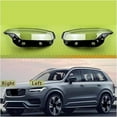 thumbnail image 2 of Headlamp Cover Headlight Shell Lens Replace Lampshade Compatible For Volvo XC90 2015 2016 2017 2018 2019 2020 2021 2022(Left), 2 of 7