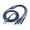 Blue, variant on 3-in-1 Fast Charging Cable 5A Retractable 1.2m Nylon Braided USB C/Micro/iPhone Compatible for Phone Tablet Car Travel Office Data Sync Multi-Device Charger Cord
