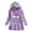 Purple, variant on Cethrio Girls Cotton Sweatshirts, Printed Mid-length Long Sleeve Casual Girls Hoodies Pink Size 7-8