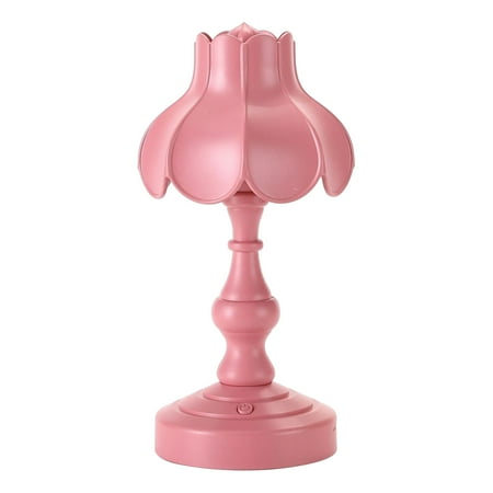 

European Lotus Mini LED Night Light for Mall Room Bar Home -Fuschia