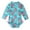 Blue, variant on vastwit Infant Baby Girls One-Piece Swimsuit Ruffle Floral Rash Guard Long Sleeve Swimwear Bathing Suit Pink 18-24 Months