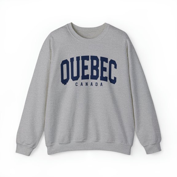 Quebec Canada Sweatshirt, Gifts, Crewneck