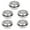 Blue, variant on YAHHU 5Pcs 19mm Momentary Push Button Switch Green DC 12-24V Metal Auto Reset Ultra Thin Waterproof LED (0.75 inches / 19 mm)