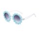 thumbnail image 1 of Guardurnaity Gafas de sol para niñas de 6 a 8 años, montura ligera, conjunto de protección UV, gafas de sol para niños, regalos para niñas Cadenas y cordones para anteojos azul, 1 of 6