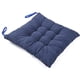 thumbnail image 3 of Nvzi 1pc Soft Chair Seat Pad Dining Chair Cushion 15.8 x 15.8 Zipper Design Hang Rope Design Indoor Outdoor Seat Cushion (Blue), 3 of 4