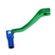 thumbnail image 1 of Palanca de cambio de motocicleta plegable para Kayo T6, aleación de aluminio, palanca de cambio verde con cabeza azul, 1 of 6