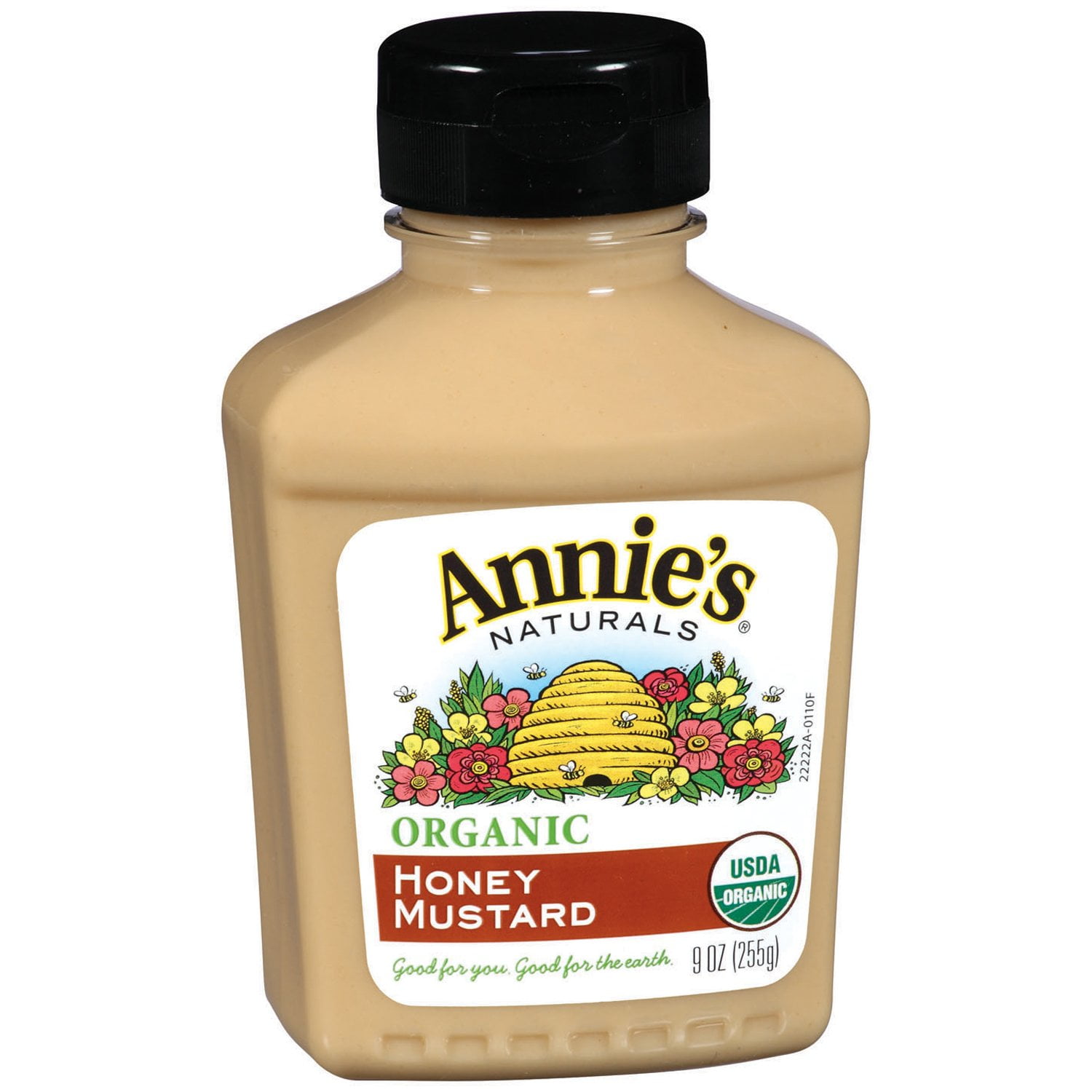 Annies Organic Honey Mustard 9 oz Bottle