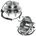thumbnail image 4 of Detroit Axle - RWD Front Brake Kit for 2010 Ford F-150, [ABS on Hub; 6 Studs], Disc Brakes Rotors Ceramic Brake Pads Wheel Bearing Hubs Replacement, 4 of 7