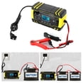 thumbnail image 1 of Repair  Automatic Car Motorcycle Battery  Smart Fast Charging LCD Display US Plug 100-240V, 1 of 8