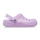 thumbnail image 2 of Crocs Baya Forrados Zuecos Orquídea con Forro de Piel Sintética Talla 9/11 M, 2 of 9