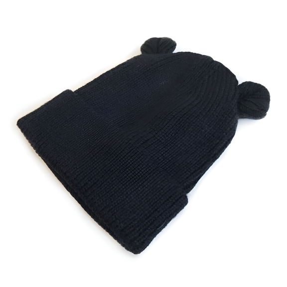 TELOLY Baby Girls Boys Soft Warm Knit Hat Kids Winter Hat with Hood Cap Boys Toboggan Hat Hats for Baby Boy Toddler Stocking Cap Warm Hats for Baby Boy Summer Hat Baby Hats with Straps