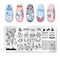 thumbnail image 1 of PICT YOU Nail Stamping Plate Flower Leaf Geometry Stamp Template Nail Image Plate Stencil DIY Impresión Herramientas de acero inoxidable Tan Jianjun unisex, 1 of 2