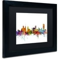 thumbnail image 2 of Trademark Fine Art 'Buffalo New York Skyline' Canvas Art by Michael Tompsett, Black Matte, Black Frame, 2 of 4