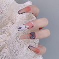 thumbnail image 2 of 24 Uds. Uñas postizas de estilo dulce, párrafo corto/largo, extraíbles, 2 of 4