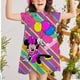 thumbnail image 2 of Recién llegado 2022, vestidos para niñas, ropa de fiesta de verano de manga corta para bebés, estampado de dibujos animados, Disney, Minnie, Mickey Mouse, Dresse7T Gao Jinjia LED, 2 of 2
