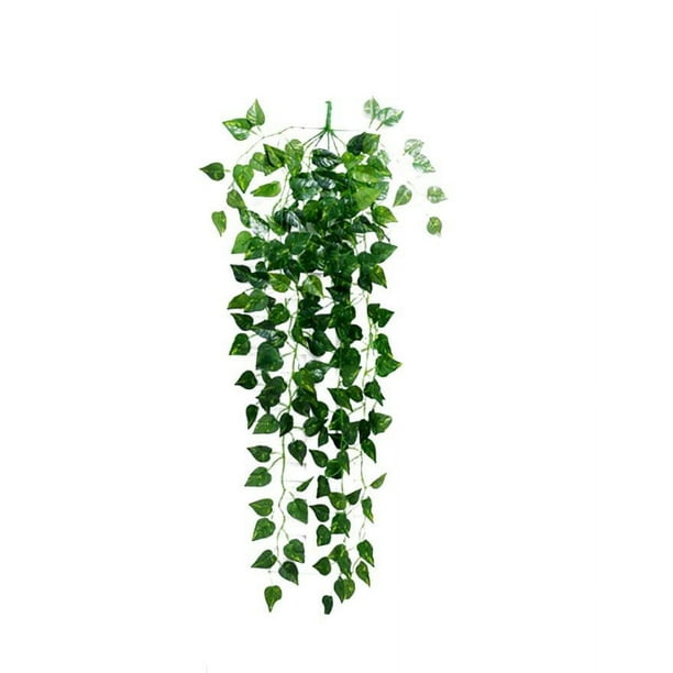 pstuiky Guirnalda artificial de hojas colgantes para decoración de paredes de jardín o hogar
