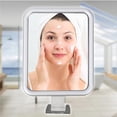 thumbnail image 3 of Espejo Antivaho Para Baño, Espejo Antivaho Sin Perforaciones, Espejo Antivaho Para Baño Montado En La Pared Con Gancho Colgante Para Baño De Hotel Y Hogar Yuarrent HA027866-02, 3 of 7