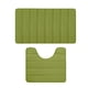 thumbnail image 1 of Alfombras de baño, alfombras para sala de estar, alfombra de área, juego de alfombras de baño de espuma, alfombras de baño prácticas para 2 piezas, alfombrillas de inodoro suaves, cómodas, con absorci, 1 of 7
