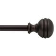 thumbnail image 3 of UTOPIA ALLEY Wall Mounted 5/8 Inch Curtain Rod - Curtain Rods For Windows 28 to 48 Inch, Adjustable Drapery Rods, Oil rubbed bronze Bedroom Curtain Rods, Tapestry Poles (Oil rubbed bronze, 28"-48"), 3 of 9