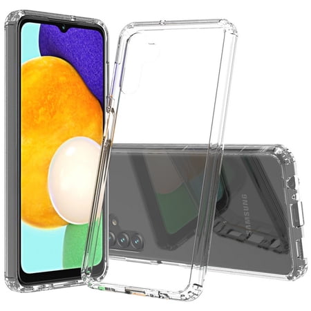 Clear Case for Samsung Galaxy A13 5G [Aquaflex] Semi-Flexible TPU [Shock Absorbing] Phone Cover - Transparent