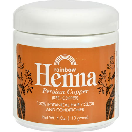 Rainbow Research Henna Hair Color and Conditioner Persian Copper Red Copper - 4 (Best Hair Dye For Rainbow Colors)