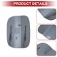 thumbnail image 3 of Tapa de la puerta del tanque de combustible para Audi Q5 8RB 2010-2016, Audi SQ5 8RB 2013-2017, cubierta de la tapa del combustible tipo clip No. 8R0809907A/8R0809999B, gris ABS, 3 of 6